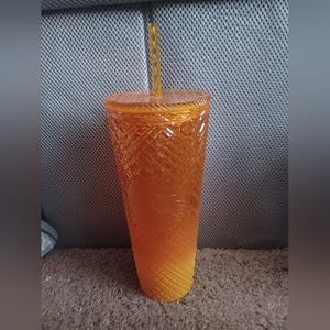 Starbucks Orange Tumbler